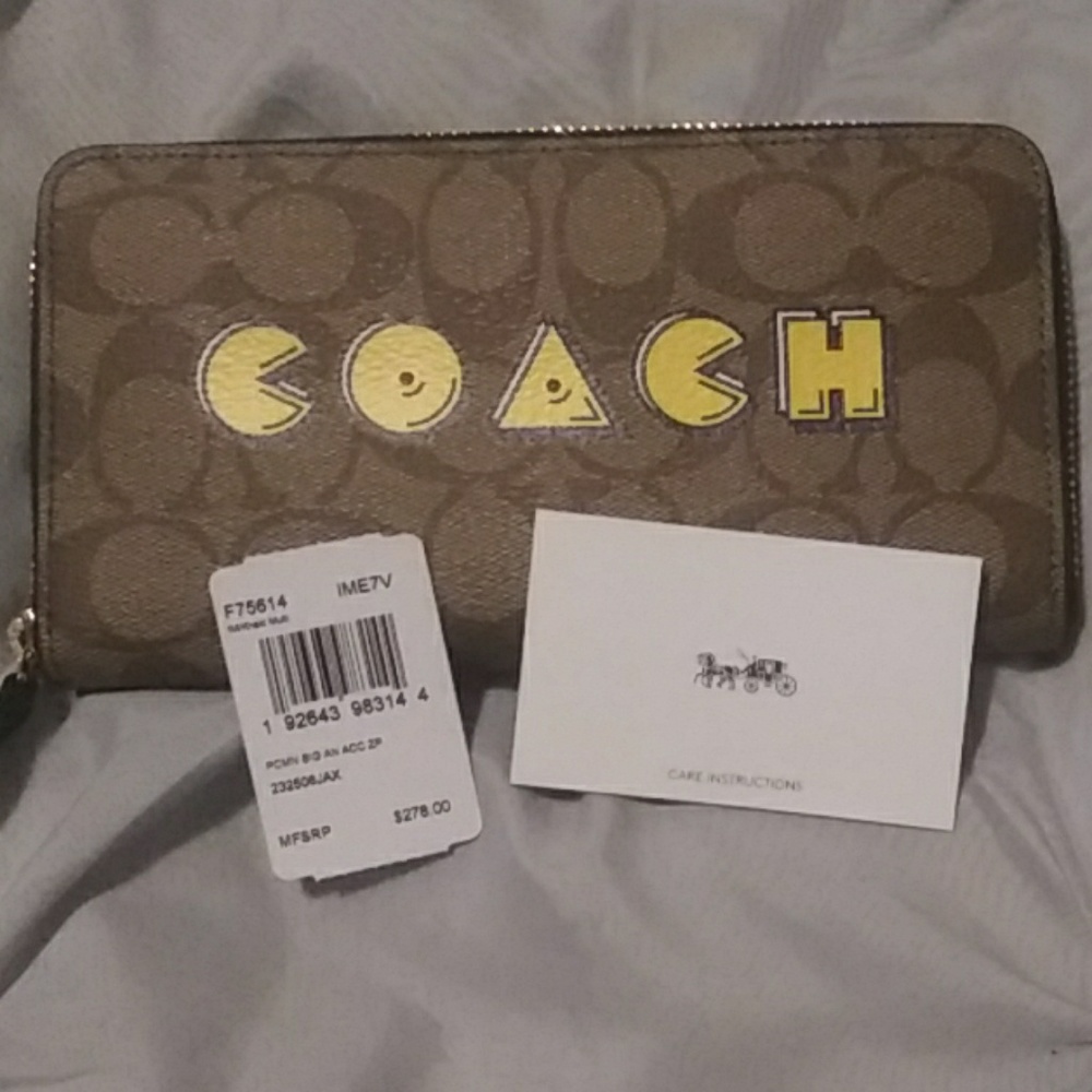 Coach Pac-Man signature wallet - Picture 4 of 4